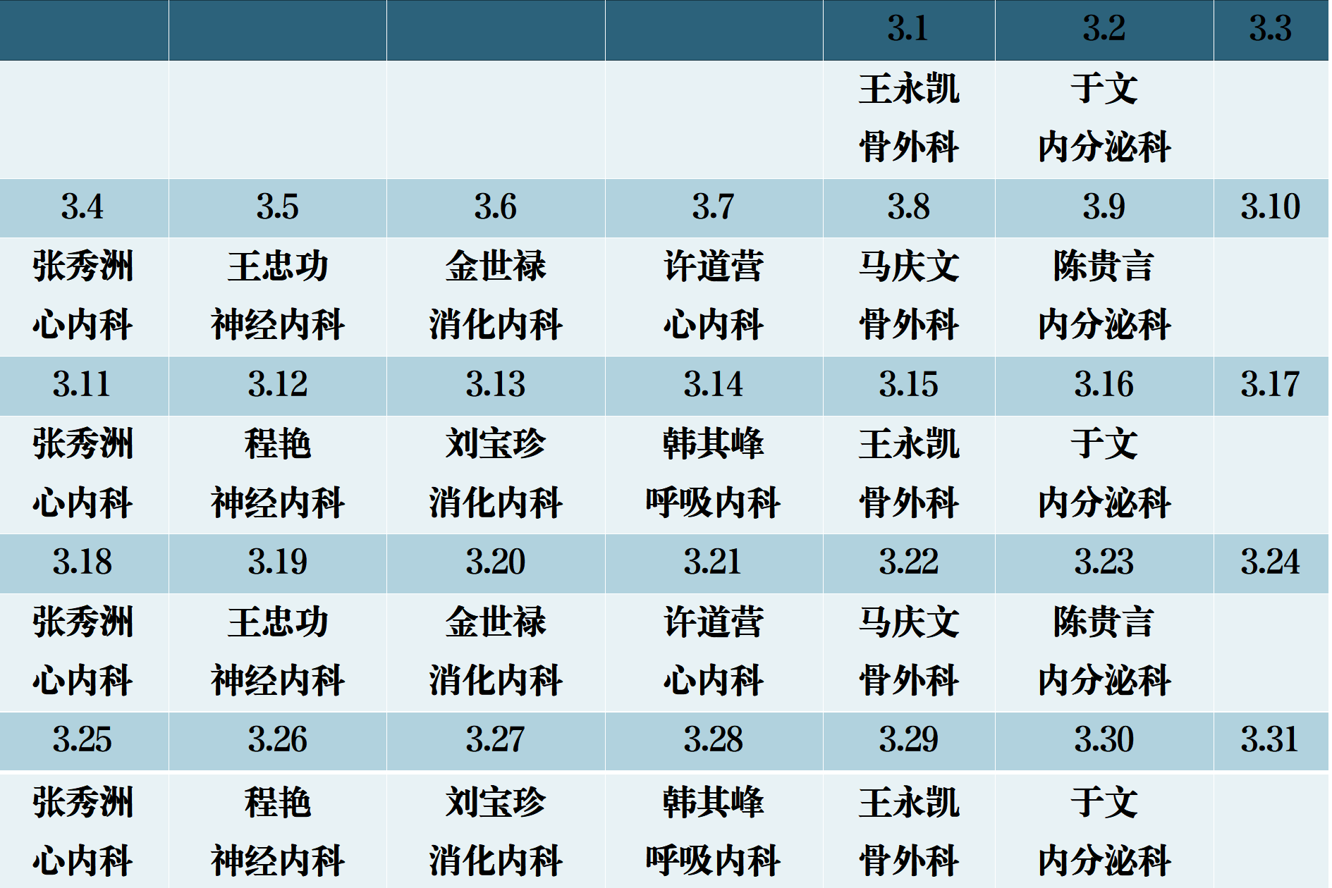 滨州市人民医院机关院区2024年3月份专家排班表_01(1).png 滨州市人民医院机关院区2024年3月份专家排班表_01(1).png
